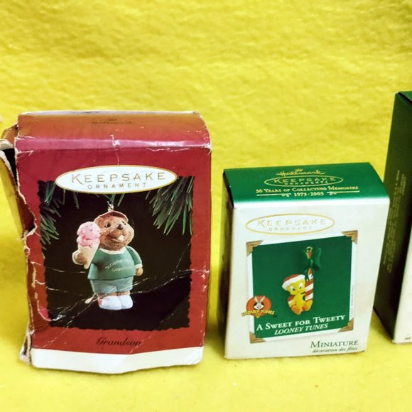 Hallmark Ornament 5 Piece Lot - Picture 2 of 6